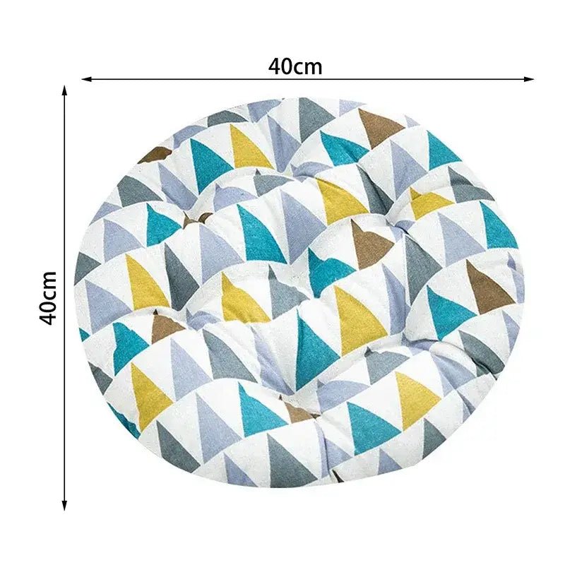 1 - Coussin de chaise rond cerf - Coussin Chaise