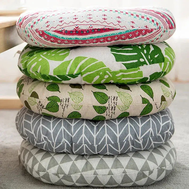 1 - Coussin de chaise rond cerf - Coussin Chaise