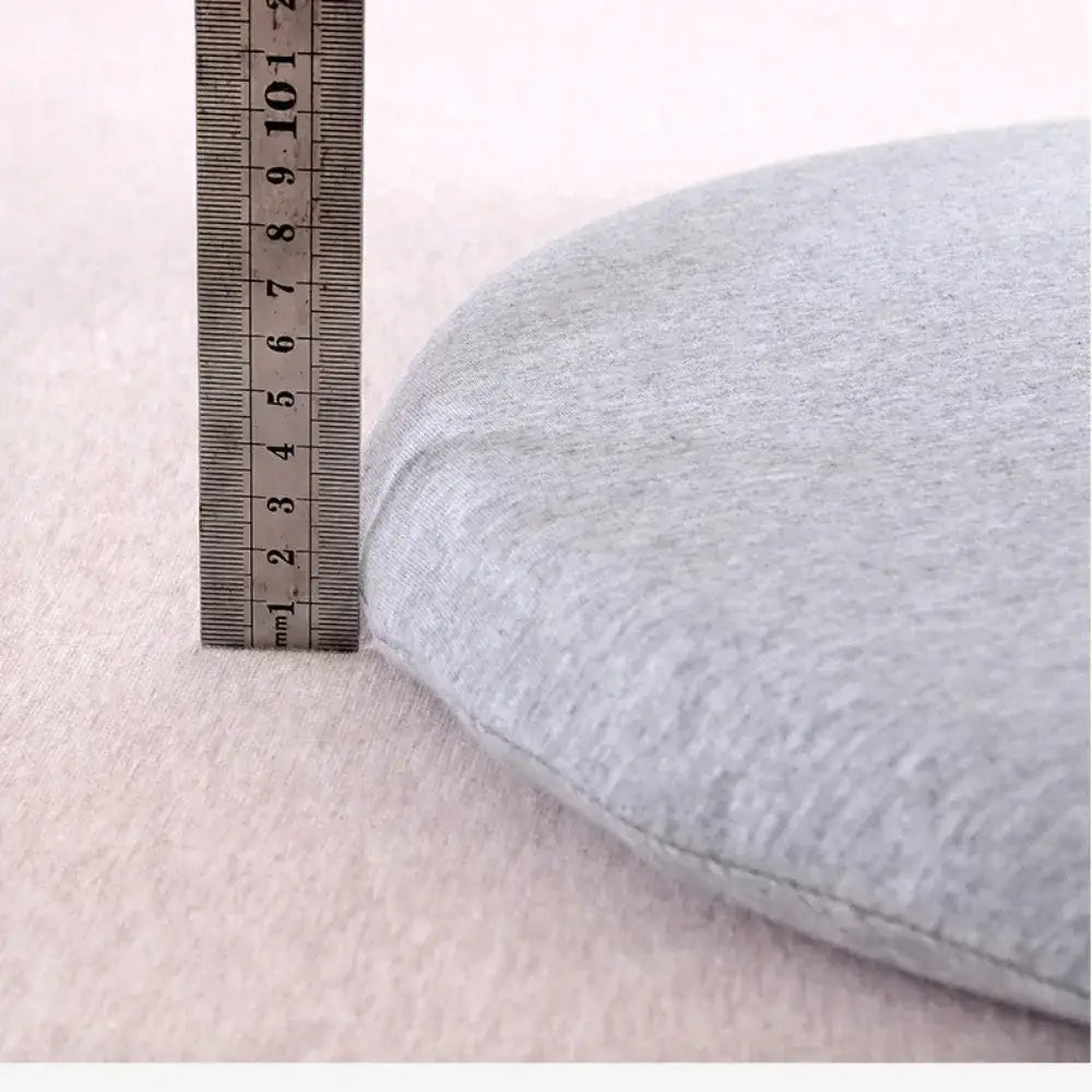 102 - Galette de chaise ronde grise - Coussin Chaise