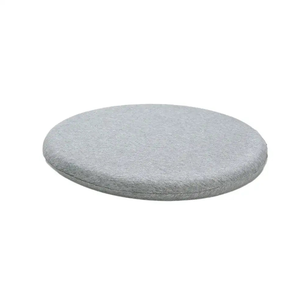102 - Galette de chaise ronde grise - Coussin Chaise