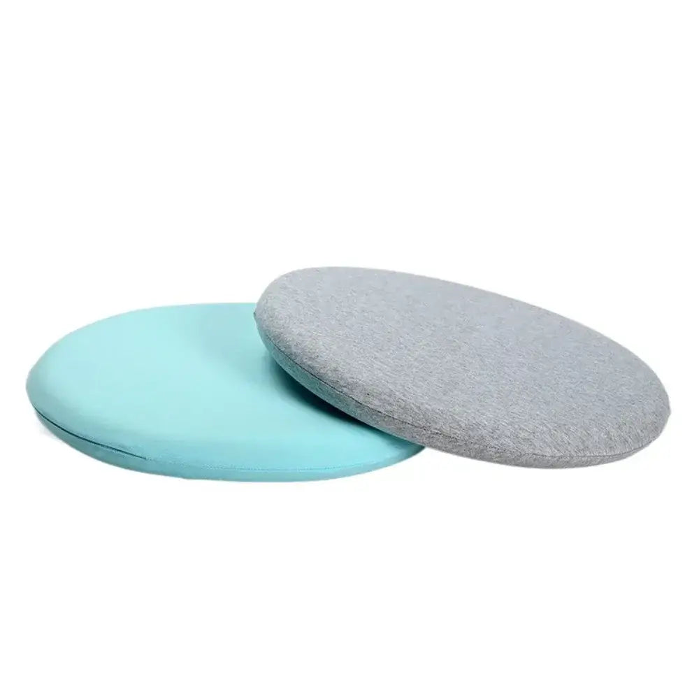 103 - Galette de chaise ronde bleu - Coussin Chaise