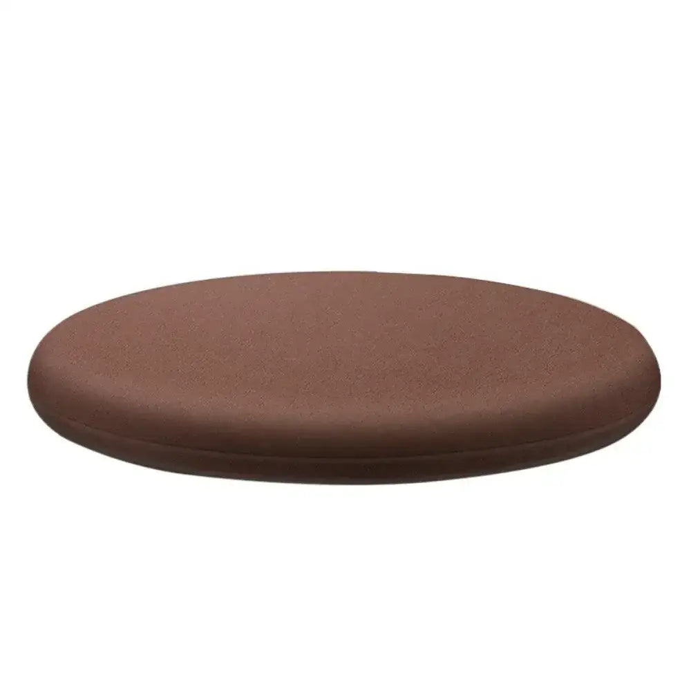 105 - Galette de chaise ronde marron - Coussin Chaise