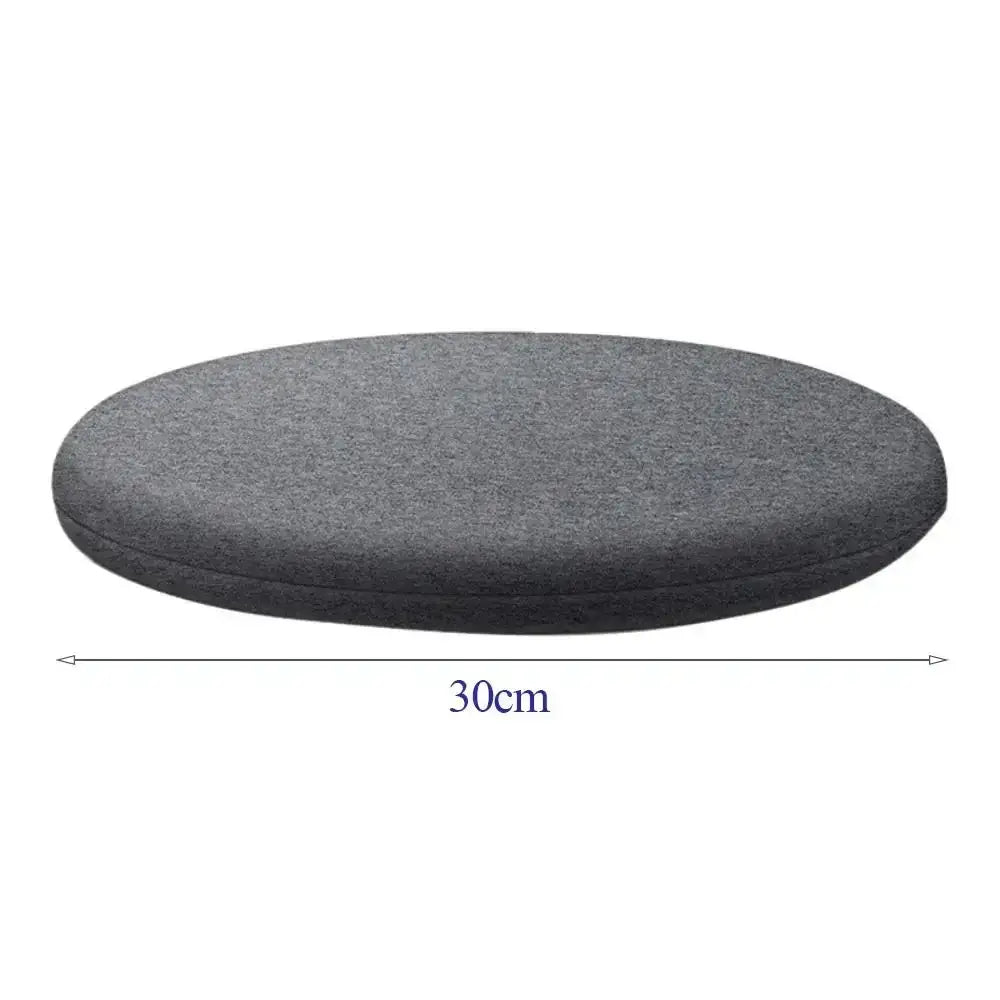 105 - Galette de chaise ronde marron - Coussin Chaise