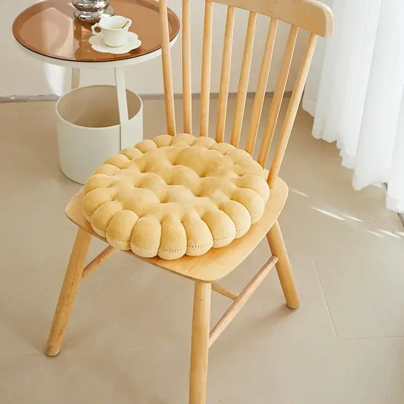 133 - Coussin de chaise épais gold - Coussin Chaise