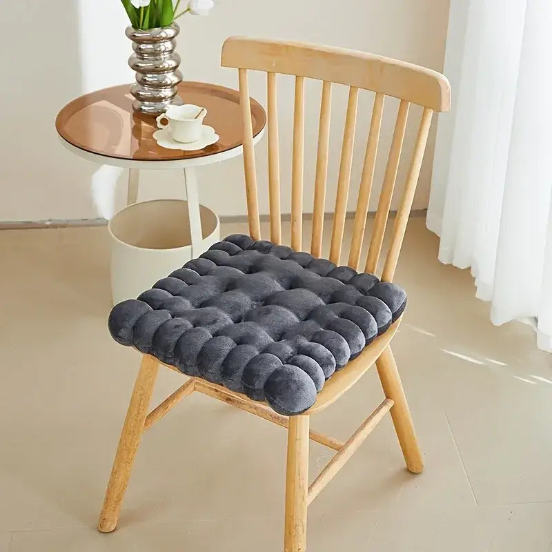 134 - Coussin de chaise épais noir - Coussin Chaise