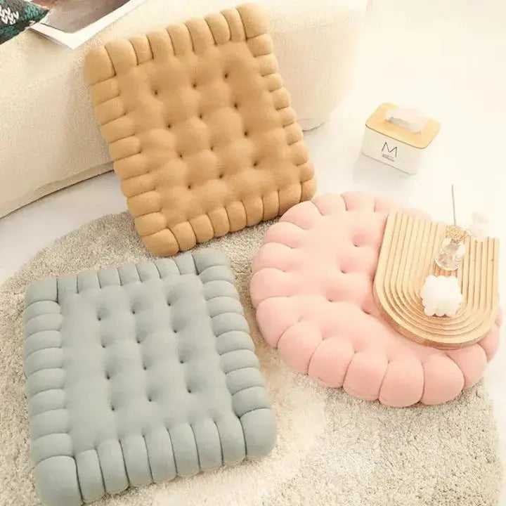 19 - Coussin de chaise épais carré - Coussin Chaise