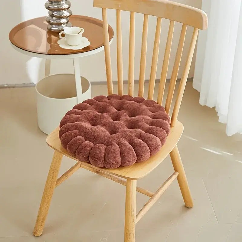 21 - Coussin rond épais pour chaise - Coussin Chaise