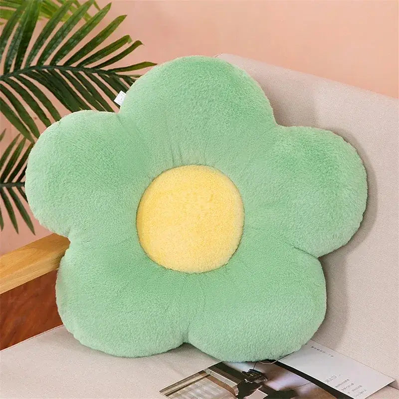 34 - Coussin de chaise rond vert - Coussin Chaise