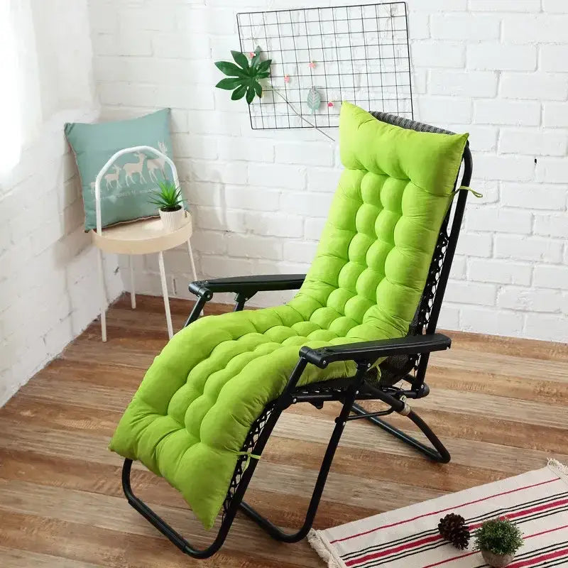 53 - Coussin pour bain de soleil vert - Coussin Chaise