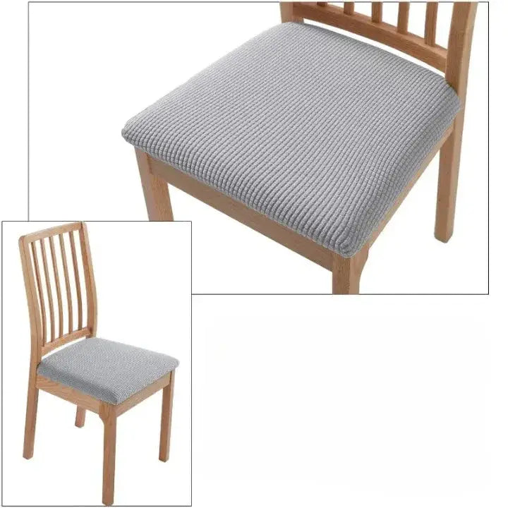 70 - Housse pour coussin de chaise gris - Coussin Chaise