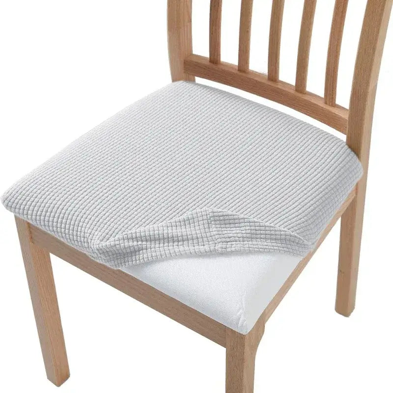 74 - Housse pour coussin de chaise blanc - Coussin Chaise
