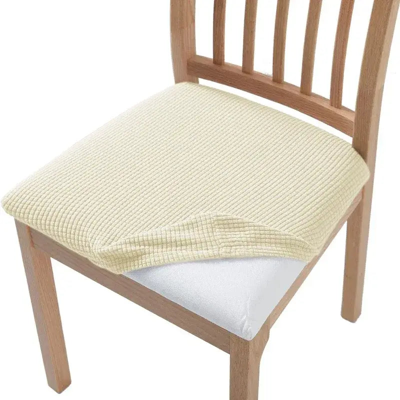 78 - Housse pour coussin de chaise beige - Coussin Chaise