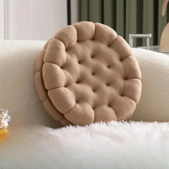 83 - Coussin de chaise épais beige - Coussin Chaise