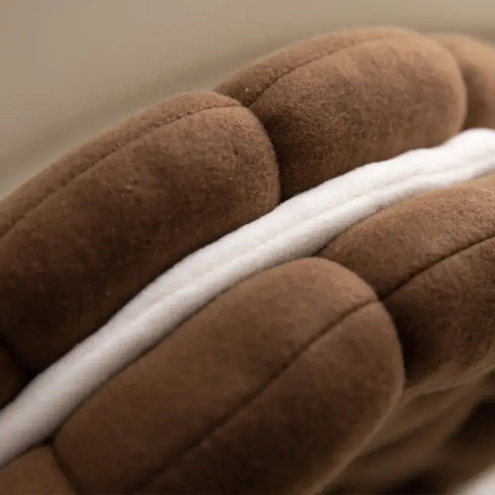 83 - Coussin de chaise épais beige - Coussin Chaise