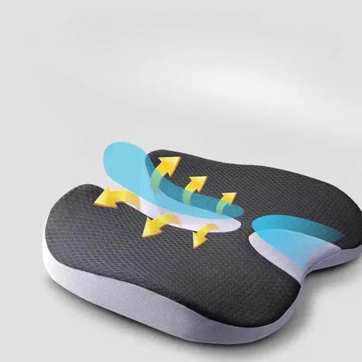 Coussin chaise de bureau bleu épais - Coussin Chaise