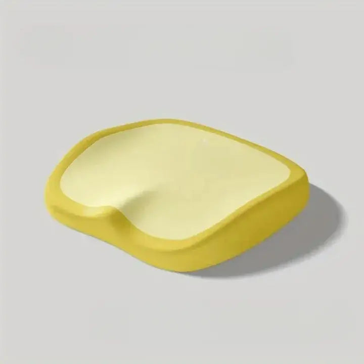 Coussin chaise de bureau jaune - Coussin Chaise