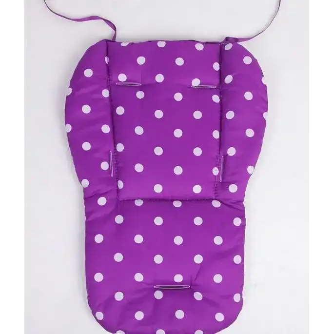 Coussin chaise haute violet - Coussin Chaise