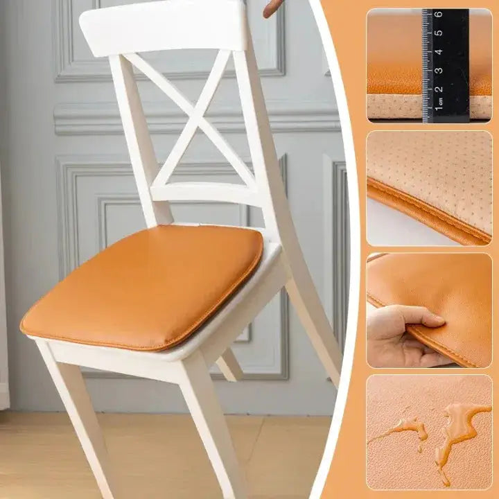 Coussin chaise scandinave orange - Coussin Chaise