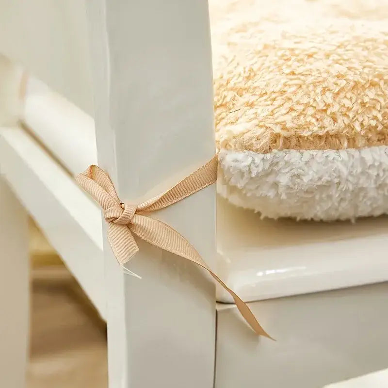 Coussin de chaise épais beige - Coussin Chaise