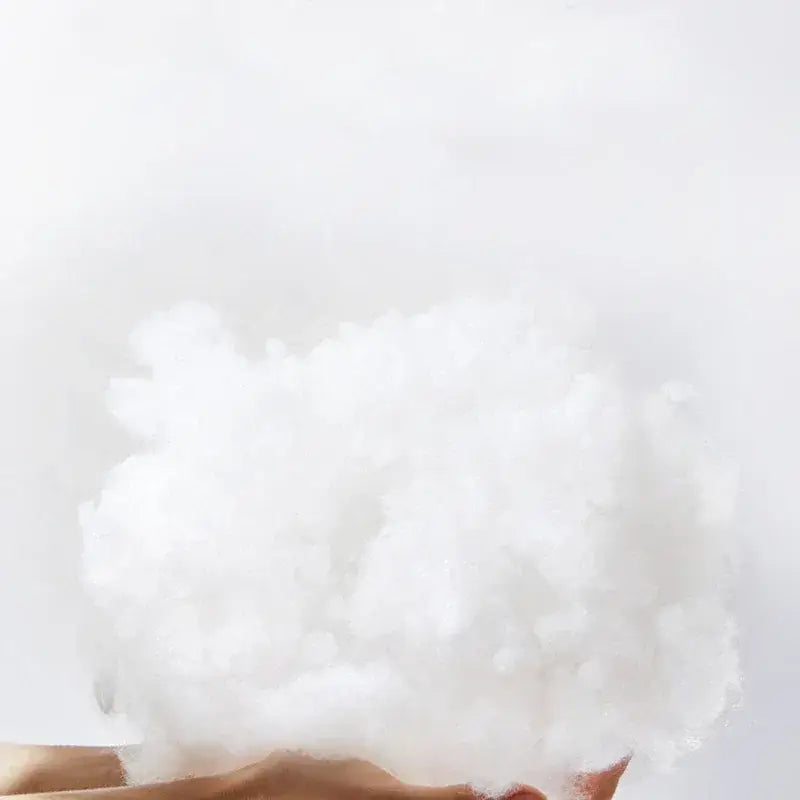 Coussin de chaise rond matelassé gris - Coussin Chaise