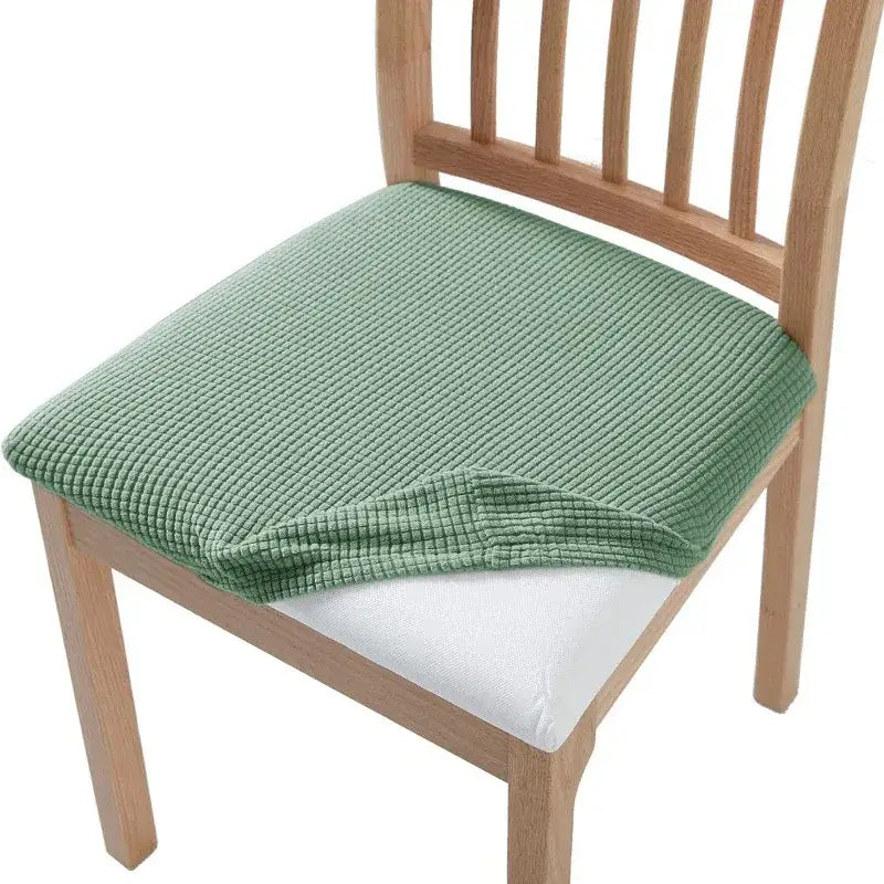Housse pour coussin de chaise vert - Coussin Chaise